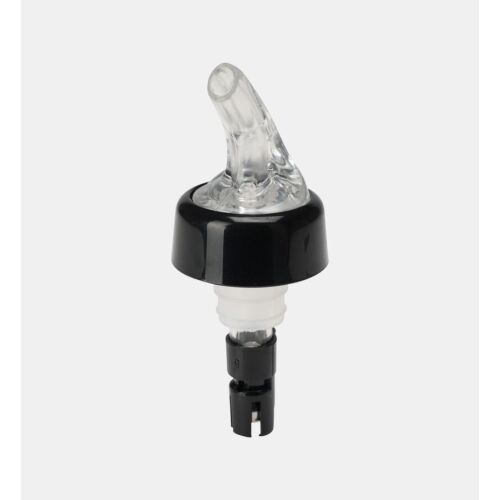 Vynikajúci dávkovač nápojov pre domácnosť, plast/nehrdzavejúca oceľ, 4x4,5 cm, 30 ml, biela/čierna