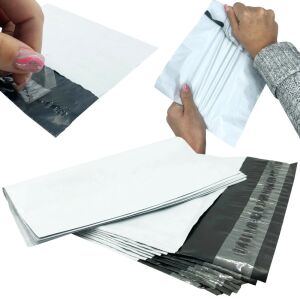 Фолиеви торбички за куриер XXL бели 540x700 50 бр. 122343929 - Плик