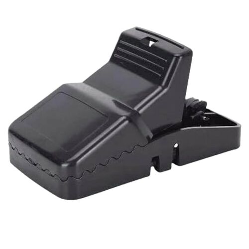 Műanyag egérfogó fekete színben