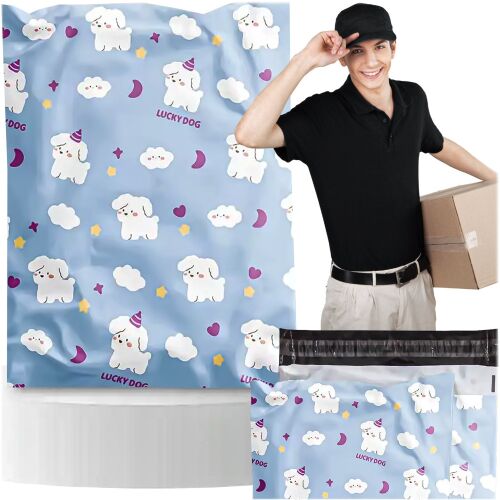 Futártasak ragasztócsíkkal 380X520 LUCKY DOG 50 db 122344219