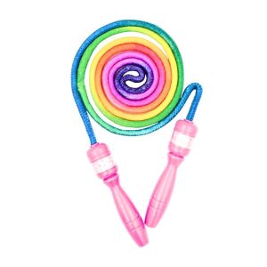 Springseil, rosa, Regenbogen, 2 m 122345080 - Springseile