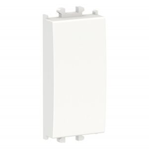 Tasta falsa/obturator, 1 modul, alb, Schneider Easy Styl 122345099 - Rame pentru întrerupătoare