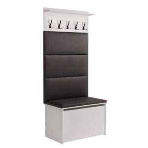 Set de mobilier pentru hol ANDY cu bancă, suport pentru haine și spațiu de depozitare - Mobiliere