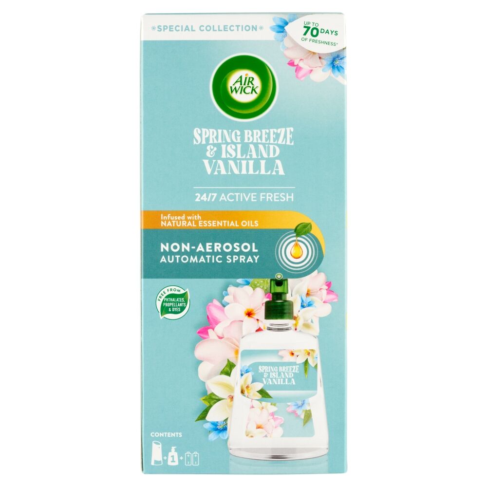 Air Wick - Automata Légfrissítő - Tavaszi Szellő & Vanília - 228ml
