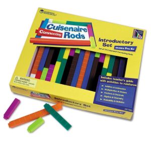 Cuisenaire® miteinander verbundene mathematische Lineale 122346788 - Learning Resources