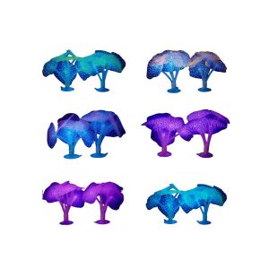 Ярки аквариумни цветя THK 122347261 - Декорация на аквариума