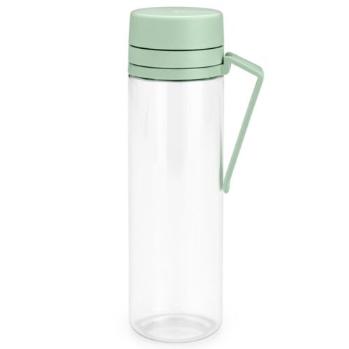 Flacon Brabantia Make&Take 1006279, 500 ml, Cu sita, Protectie la scurgere, Deschidere larga, Verde/transparent 122348698