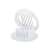 White egg slicer, hard boiled egg slicer, egg cutter, 7 blades, easy to use, perfect for sandwiches, salads, and more