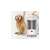 Deerma TJ200 bagless vacuum cleaner, white, used to clean pet hair