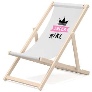 Chill Foldable Kids Sunbed - SuperGirl #white