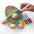 Decorating wooden eggs with Tojás Dekorstúdió mini Játékkészlet
