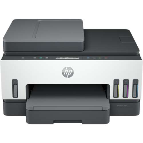 Imprimantă multifuncțională HP inkjet mfp ny/m/s smart tank 750 ink tank multifuncțională, usb/wlan a4 15 coli/min(iso), adf 6UU47A#670