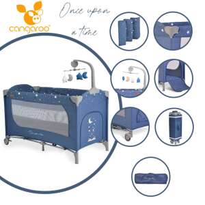 Cangaroo Once Upon a Time L2 Emeletes Utazóágy - Zenélő Forgóval