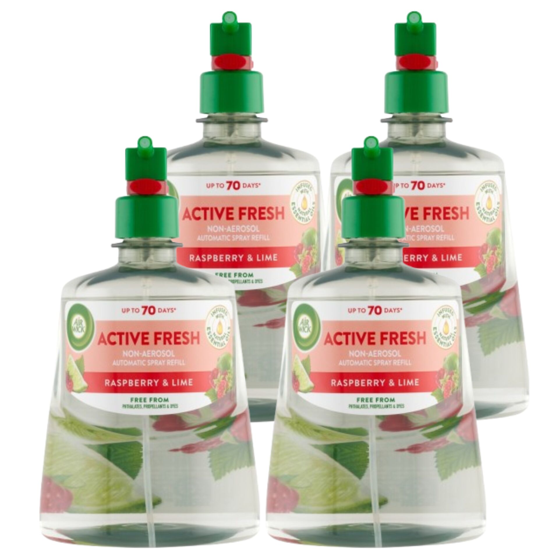 Air Wick Active Fresh Málna és Lime Utántöltő automata légfrissít...