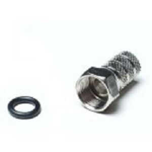 Amiko F csatlakozó gumigyűrűvel 122365854 - Koax csatlakozó