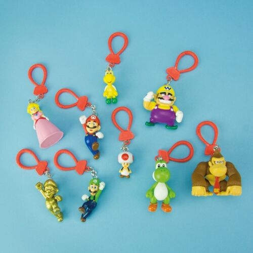 Sada kľúčeniek Super Mario Backpack Buddies, 9 postavičiek
