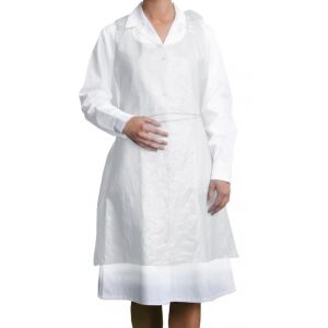 Sort unica folosinta alb, din HDPE, Set 100 bucati 122366502 - Îmbrăcăminte de lucru albă