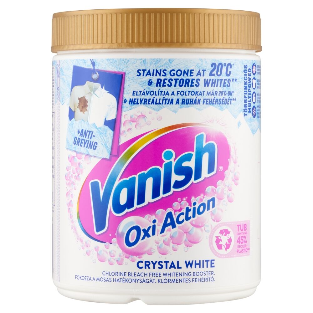 E-shop Vanish Oxi Action odstraňovač škvŕn a bieliaci prášok 970g