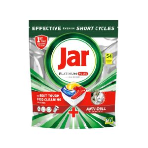 Jar Platinum Plus All in One Lemon Geschirrspültabs, 54 Stück - Tabletten für Geschirrspüler