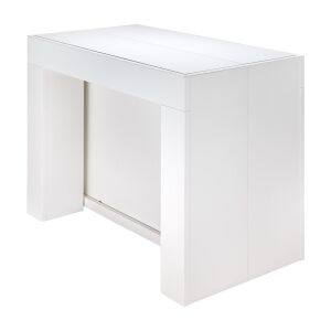 Kihúzható étkezőasztal, Konzol 6 az 1-ben, W1000, 3200 mm