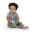 Boldog baba játszik a Baby Einstein Ocean Explorers Sea of Sensory rágókával