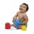 Baby Einstein Opus's Stack & Stream Sensory Stacking Cups, bebelușul se joacă cu paharele