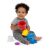 Baby Einstein Opus's Stack & Stream Sensory Stacking Cups, purple seashell cup