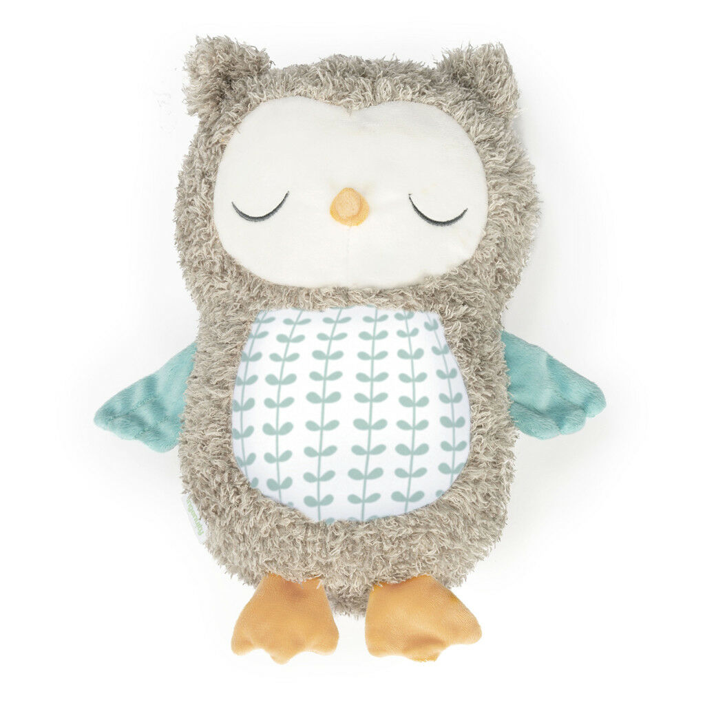 E-shop INGENUITY Lullaby plyšová hračka hudobná sova Nally™ 0hó+