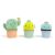 Ingenuity Calm Springs Plush Plant Rattles for Babies