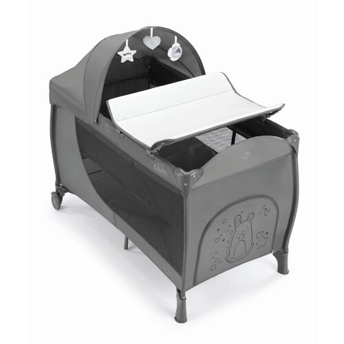 Łóżeczko turystyczne CAM Daily Plus ze stolikiem do przewijania i moskitierą