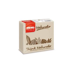 Fato Szalvéta 24x24cm Drink Natural 2 rétegű 100 lap/csomag 129990371 - FATO Салфетки