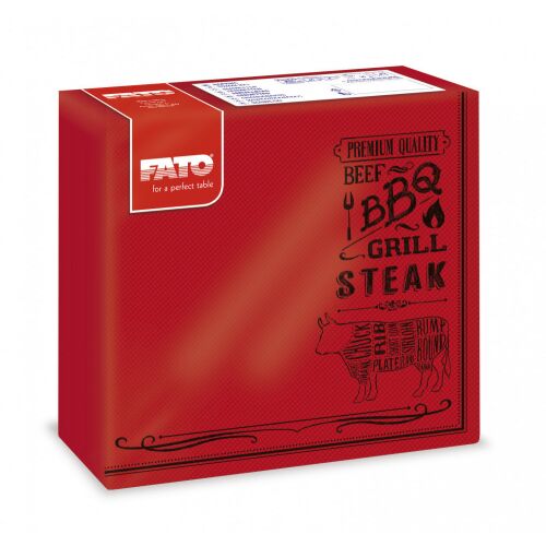 Fato Star Serviette Steak House 2-lagig 38x38cm 40 Stück/Pack 122389378