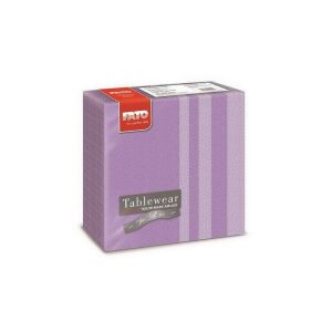 Serwetka Fato Airlaid 40x40cm Tweed Melanzana 50 arkuszy 122389450 - Serwetki