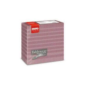 Fato Airlaid szalvéta 40x40cm Csipke bordó 50 lapos 122389453