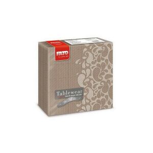 Fato Airlaid szalvéta 40x40cm Drops mogyoró 50 lapos 122389458