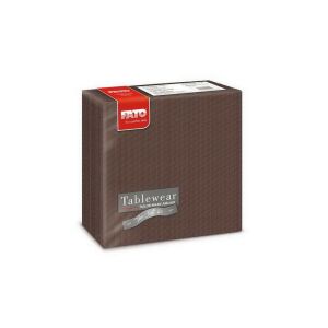 Fato Airlaid servetel 40x40cm Shade maro ciocolata 50 foi 122389463 - Șervețele