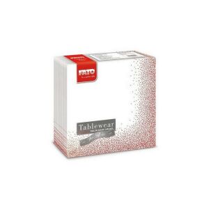 Fato Airlaid szalvéta 40x40cm Puntini piros 50 lapos 122389467