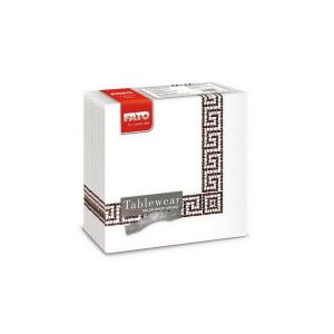Fato Airlaid Serviette 40x40cm Mykonos kakao 50 Blatt 122389468 - Servietten