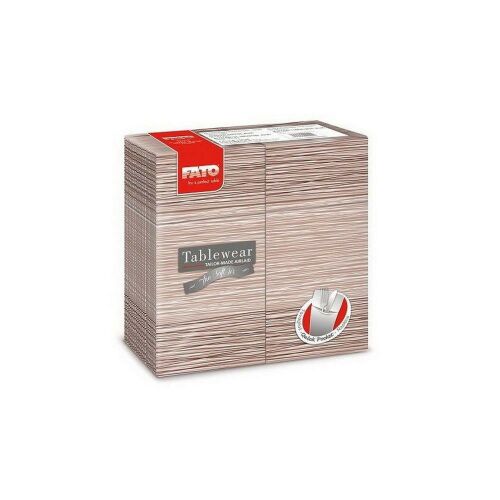 Fato Airlaid obrúsok Quick Pocket 40x40cm Millerighe cappuccino 40 listov 122389485