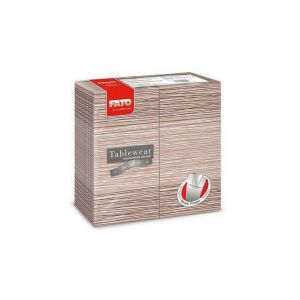 Serwetka Fato Airlaid Quick Pocket 40x40cm Millerighe cappuccino 40 arkuszy 122389485 - Serwetki