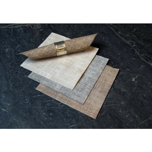 Infibra Szalvéta 38x38cm Trend Trama mustard 2 réteg 40 lap/csomag 129990830