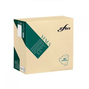 Infibra Venus airlaid szalvéta 40x40cm krém 50 lap/csomag 122391067