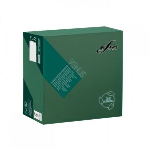 Infibra Venus airlaid szalvéta 40x40cm sötétzöld 50 lap/csomag 122391069