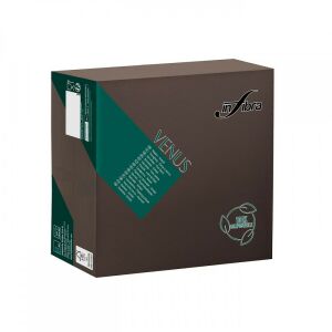 Infibra Venus airlaid szalvéta 40x40cm barna 50 lap/csomag 122391071