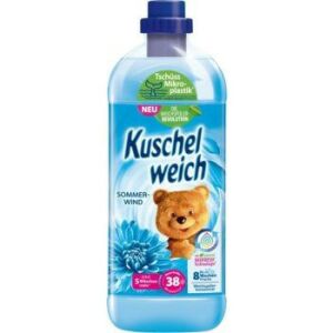 Kuschelweich płyn do płukania tkanin, butelka 1L, zapach letni wiatr - Detergent