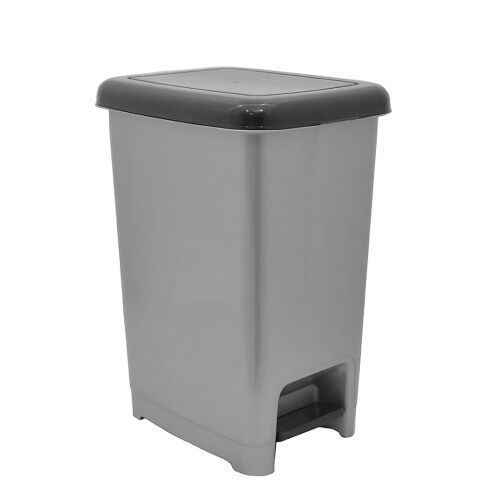 40L Slim Pedálos szemetes, Szürke