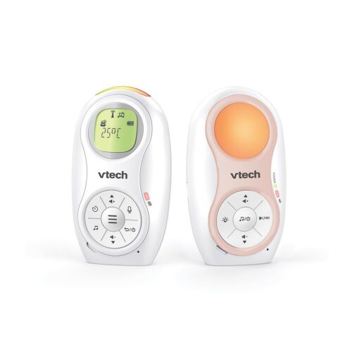 Vtech DM1215 audio bébiőr kétirányú kommunikációval, éjjeli fénnyel és altatódallal
