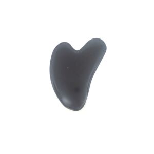 Obszidián Gua Sha Masszírozó kő 122398725 - Arcmasszírozó