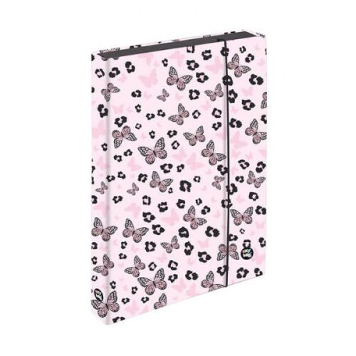 Oxy Next Butterfly A4 Füzetbox - Rózsaszín