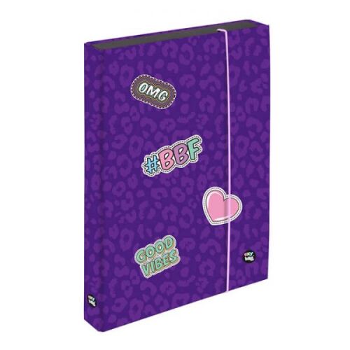 OXY GO Fashion füzetbox - A4 lila - OXY BAG